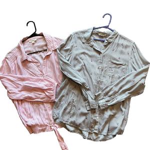Beach Lunch Lounge Collection Women’s XL Long Sleeve Blouse Bundle